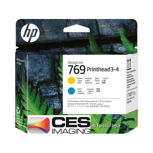 HP #769 DesignJet Cyan/Yellow Printhead 3&4 - 7K5U6A